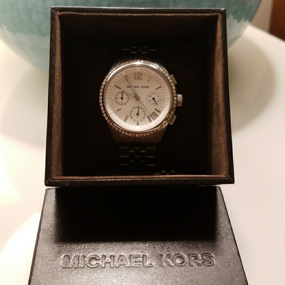 Silver Michael Kors watch